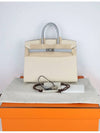 Cre Bleu Glacier Special Order Absong Birkin 25 Matte Silver B - HERMES - BALAAN 8