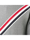 4 Bar Stripe Sweatshirt Grey - THOM BROWNE - BALAAN 5