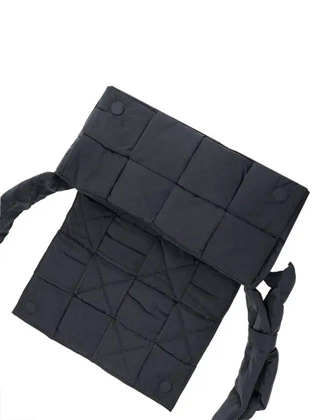 Padded Tech Cassette Cross Bag Black - BOTTEGA VENETA - BALAAN 6