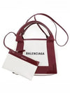 Cabas XS Tote Bag Burgundy - BALENCIAGA - BALAAN 2