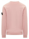 OLD Treatment Wappen Patch Crew Neck Sweatshirt Pink - STONE ISLAND - BALAAN 4