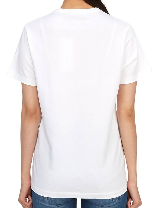 Campus Fox Classic Short Sleeve T-Shirt White - MAISON KITSUNE - BALAAN 5