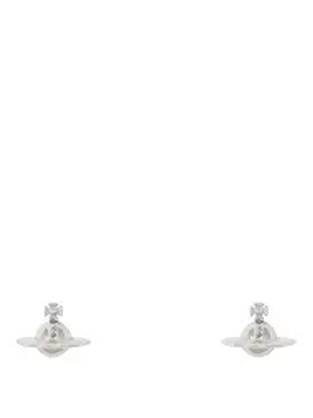 Solid ORB Earrings Silver - VIVIENNE WESTWOOD - BALAAN 2