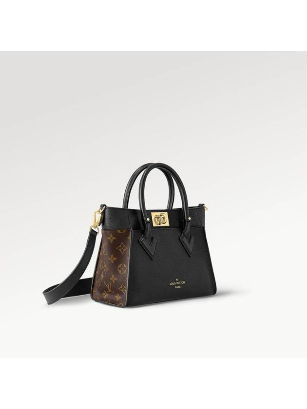 On My Side PM Tote Bag Black - LOUIS VUITTON - BALAAN 4