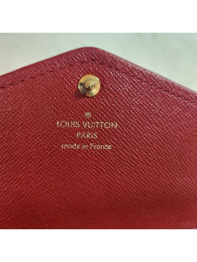 Louis Vuitton M61184 Monogram Sarah Lettero Long Wallet - LOUIS VUITTON - BALAAN 8