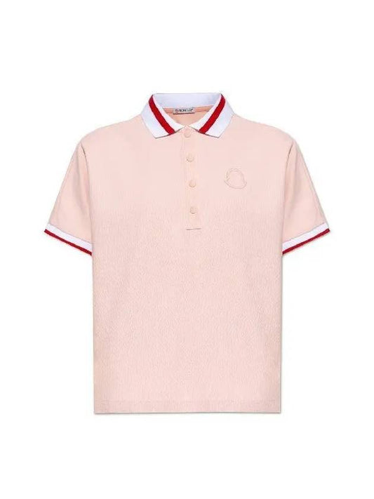8A00001 84720 514 Pink Women’s Polo T-shirt - MONCLER - BALAAN 2