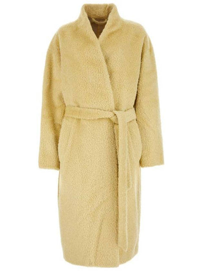 Caliste Oversized Single Coat Yellow - ISABEL MARANT - BALAAN 2