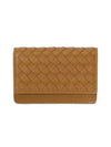 Intrecciato Card Wallet Brown - BOTTEGA VENETA - BALAAN 2