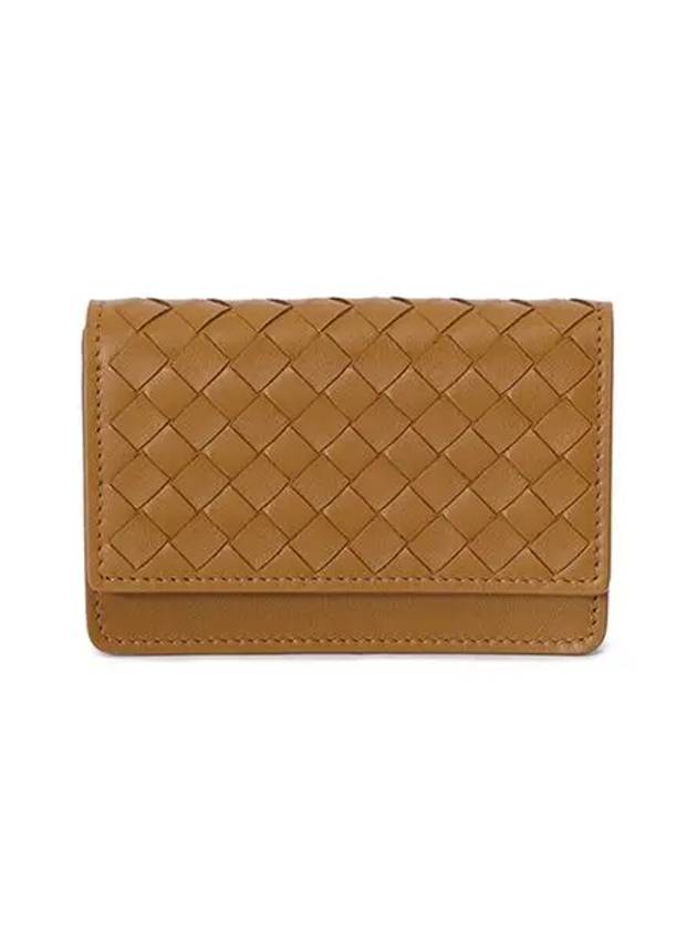 Intrecciato Card Wallet Brown - BOTTEGA VENETA - BALAAN 6