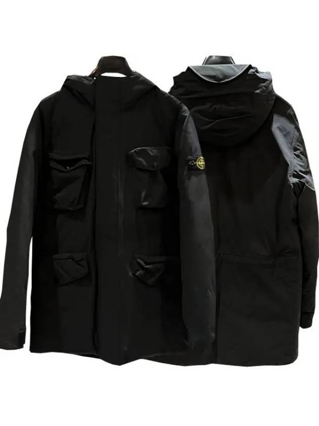 Kids Waffen Patch Down Padded Jacket 771640234 V0029 271273 1095267 - STONE ISLAND - BALAAN 1