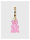 Nostalgia Bear Fave Connector Pendant Gold Bubblegum - CRYSTAL HAZE - BALAAN 2