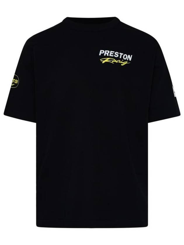 Short Sleeve T-Shirt HMAA032S23JER0081001 Black - HERON PRESTON - BALAAN 1