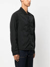 Chrome-R Zip-Up Over Long Sleeve Shirt Black - CP COMPANY - BALAAN 4