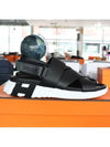 Electric Leather Sandals Black White - HERMES - BALAAN 3