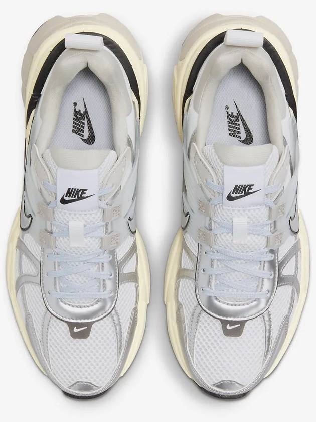 V2K Run Low Top Sneakers Summit White Metallic Silver - NIKE - BALAAN 4