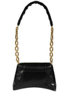 Downtown Small Shoulder Bag With Chain Black - BALENCIAGA - BALAAN 3