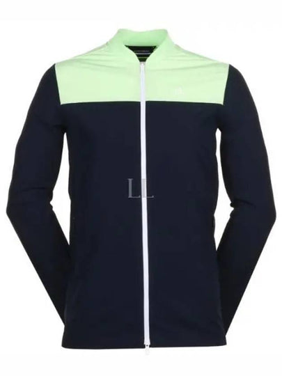 Jeff Hybrid Zip-Up Jacket Navy - J.LINDEBERG - BALAAN 2