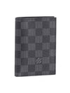 Logo Damier Canvas Passport Wallet Grey - LOUIS VUITTON - BALAAN 1