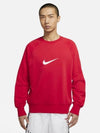 Men's Sportswear Swoosh Sweatshirt Red - NIKE - BALAAN 2