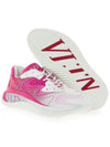 Wade Runner Low-Top Sneakers White Pink - VALENTINO - BALAAN 6