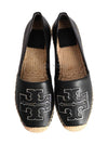 Women's Ines Espadrille Black - TORY BURCH - BALAAN.