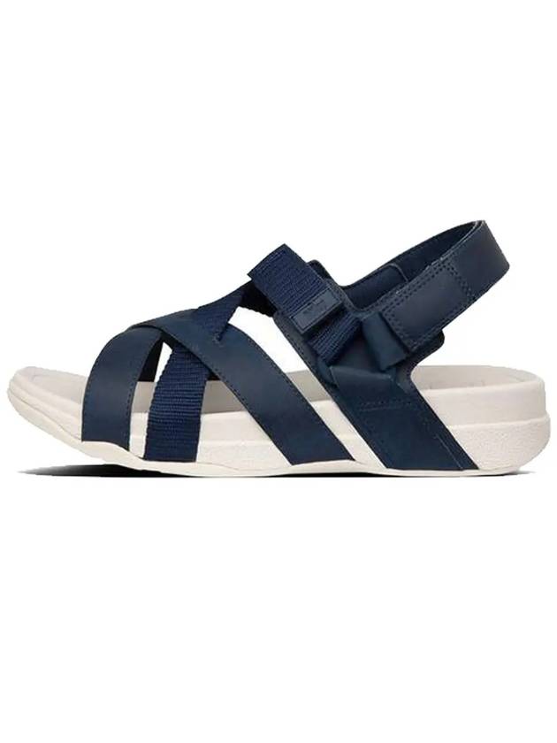 Adonis Adjustable Backstrap Sandals Navy - FITFLOP - BALAAN 4