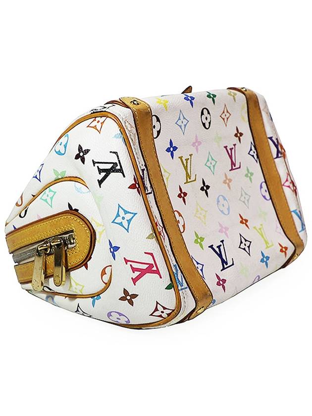 Louis Vuitton M40096 White Monogram Priscilla Tote Bag - LOUIS VUITTON - BALAAN 4