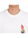 Gnome Chest Print Short Sleeve T Shirt White - JW ANDERSON - BALAAN 9