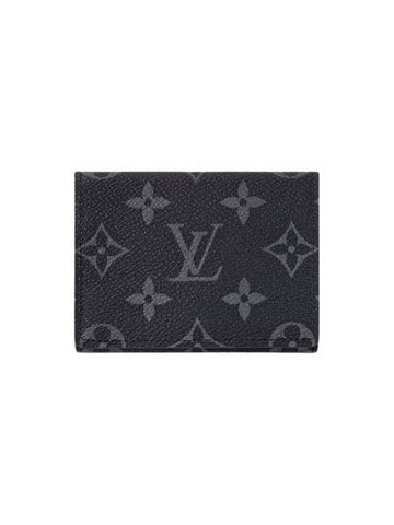 Envelope Business Monogram Card Wallet Black - LOUIS VUITTON - BALAAN 1