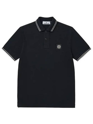 2SC18 A0029 Mini Waffen Logo Patch Polo Men s Short Sleeve Tee 1139047 - STONE ISLAND - BALAAN 1