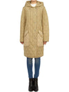 Diamond Quilted Hoodie Padding Archive Beige - BURBERRY - BALAAN 3