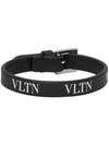 Garavani VLTN logoprint leather bracelet bracelet - VALENTINO - BALAAN 1