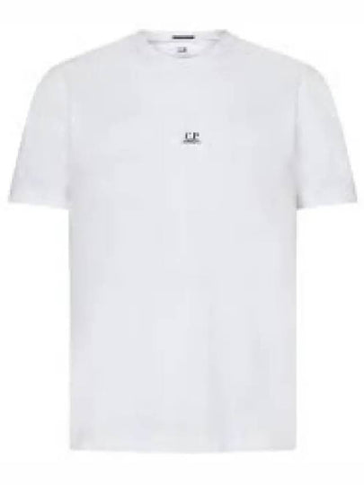 30/1 Jersey Logo Short Sleeve T-Shirt White - CP COMPANY - BALAAN 2