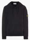 Wapen Hooded Sweatshirt Black - STONE ISLAND - BALAAN 2