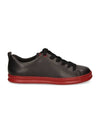 Runner Leather Low Top Sneakers Red Black - CAMPER - BALAAN 1