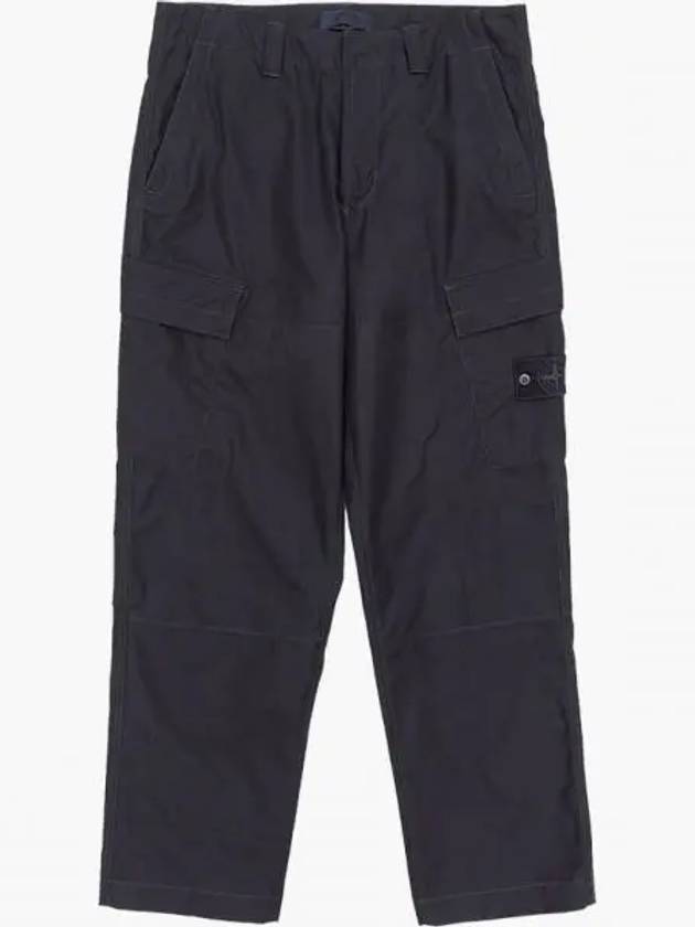 Ghost Piece O Ventile Cargo Straight Pants Navy - STONE ISLAND - BALAAN 2