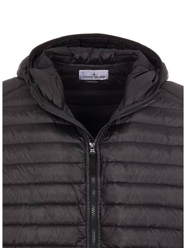 Loom Woven Chambers R-Nylon Down-TC Packable Jacket Black - STONE ISLAND - BALAAN 5