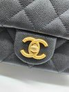 Calfskin Mini Flap Shoulder Bag Black - CHANEL - BALAAN 7