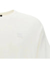 Logo Patch Cotton Short Sleeve T-Shirt White - ACNE STUDIOS - BALAAN 3