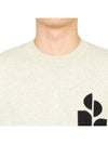 Men's Evans Logo Sweatshirt Light Grey - ISABEL MARANT - BALAAN 7