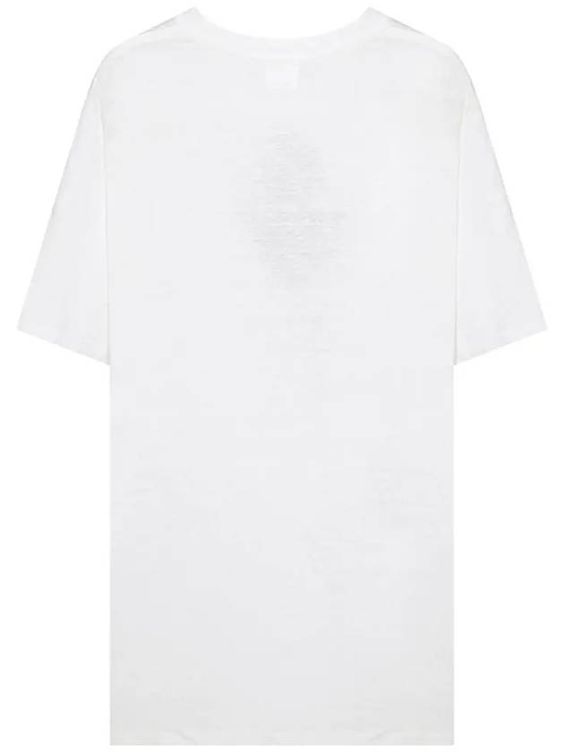 Karman Logo Short Sleeve T-Shirt White - ISABEL MARANT - BALAAN 4