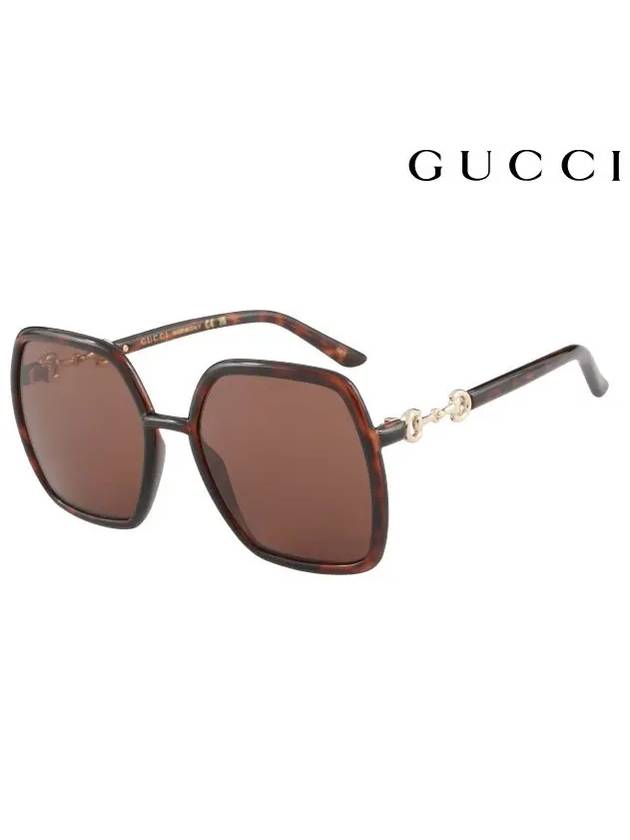 Sunglasses GG0890S 002 HAVANA - GUCCI - BALAAN 2