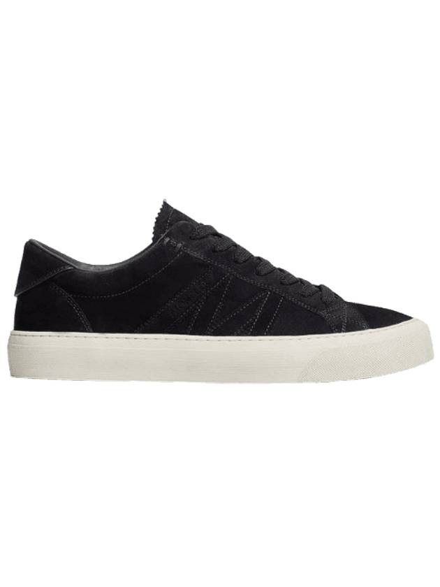 Monaco2 Low-Top Sneakers Dark Blue - MONCLER - BALAAN 1