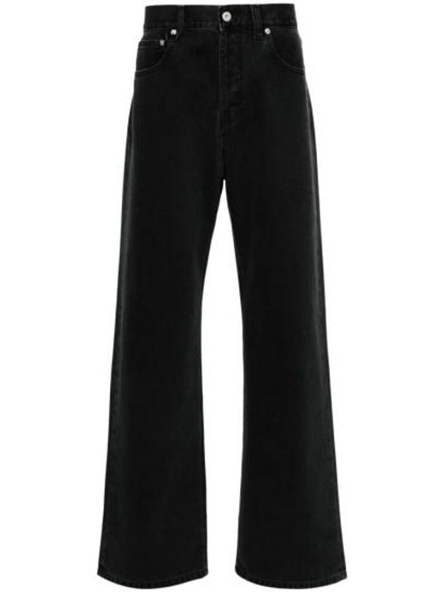 Denim Straight Pants 245DE028 1515 990 BLACK - JACQUEMUS - BALAAN 2