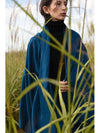 Cashmere Pashmina Muffler Ocean Blue - WILL'O THE WISP - BALAAN 2