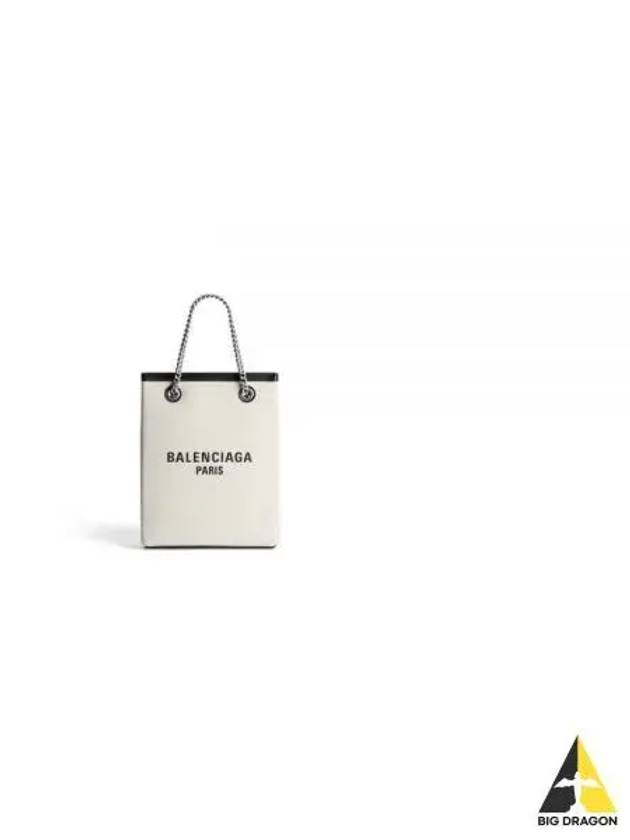 Duty Free Phone Tote Bag White - BALENCIAGA - BALAAN 2