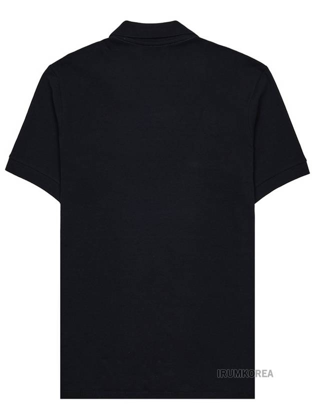 Zebra Short Sleeve Polo Shirt Black - PAUL SMITH - BALAAN 3