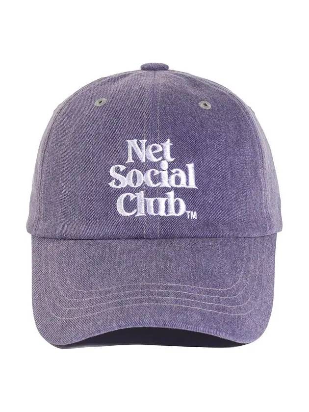 PIGMENT STITCH CAP BERRY VIOLET - NET SOCIAL CLUB - BALAAN 8