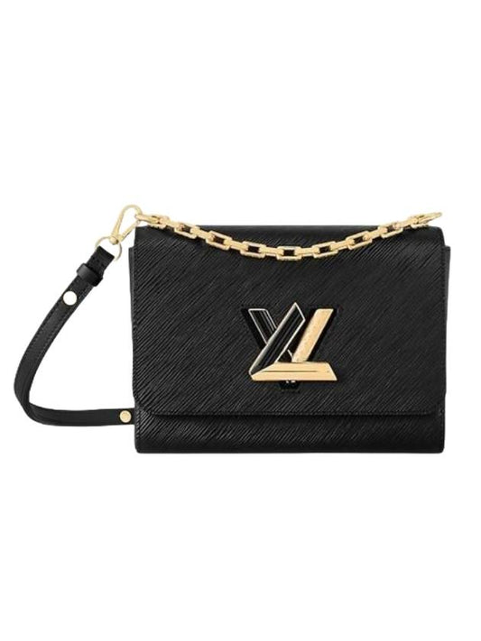 Twist MM Epi Shoulder Bag Black - LOUIS VUITTON - BALAAN 1