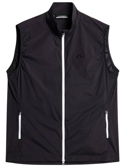 Men's Ash Light Packable Vest Black - J.LINDEBERG - BALAAN 2